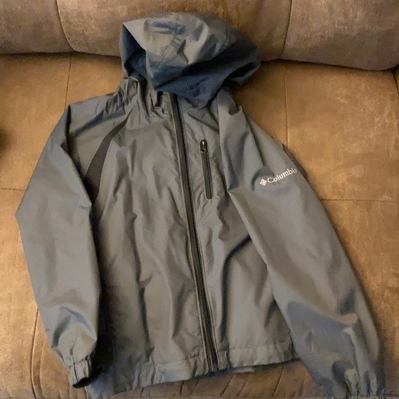 Columbia Other - YOUTH Columbia Grey wind breaker with Hood